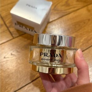 Prada Beauty Augmented Skin Cream in White and Silver